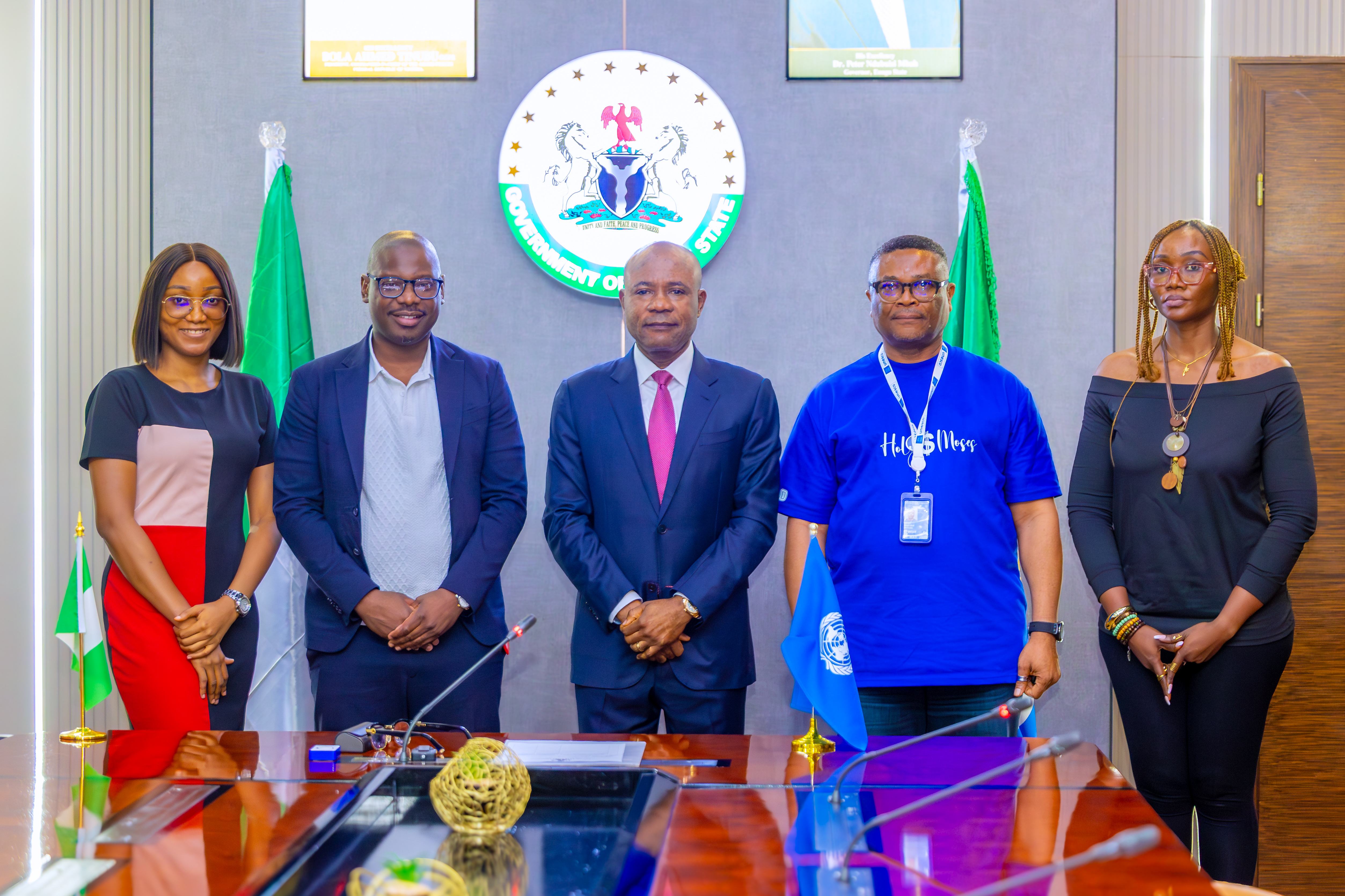 UNESCO Head of Office’s Courtesy Visit to the Governor of Enugu State.