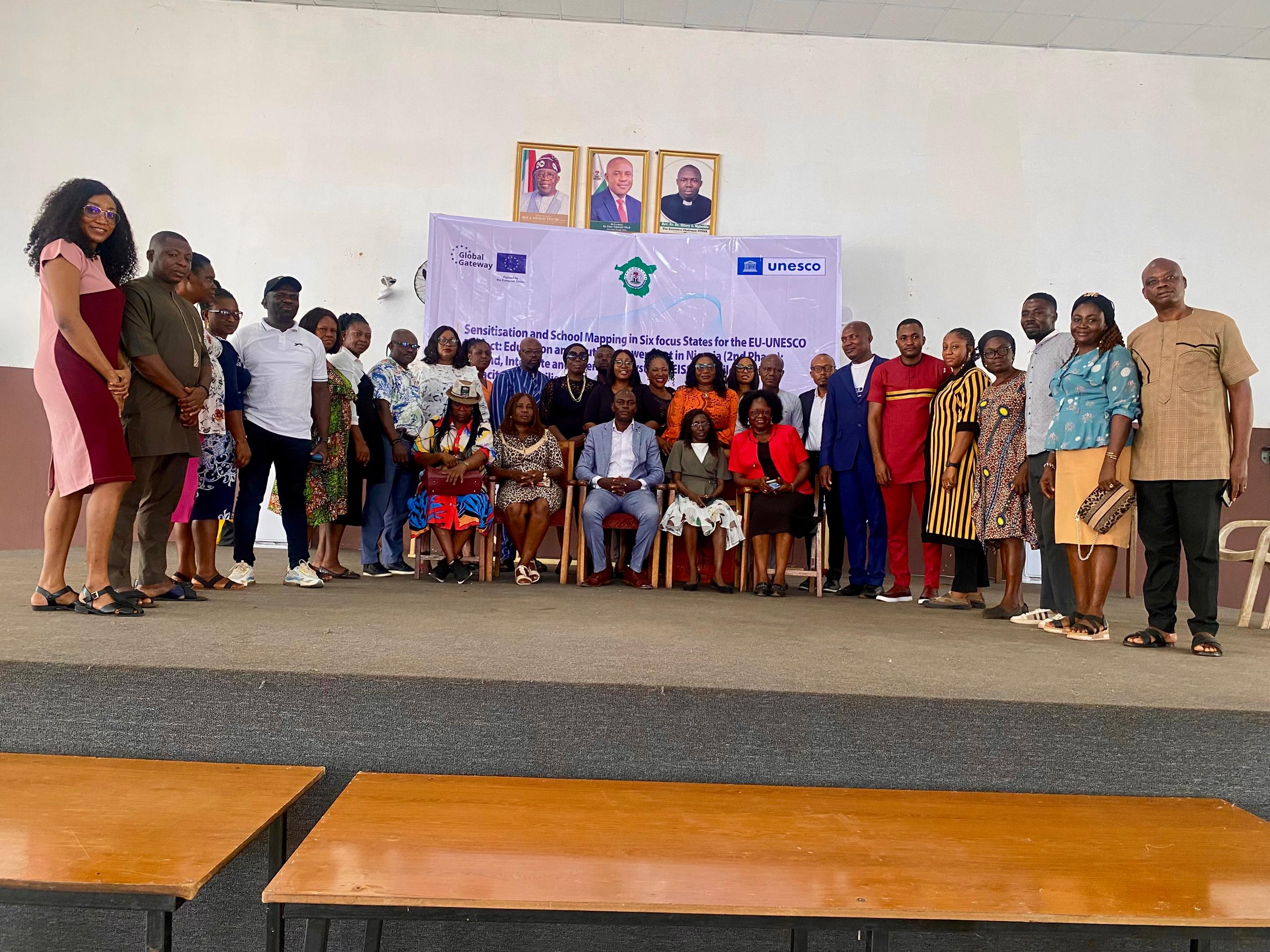 Sensitization on School Mapping and TLT in Enugu State